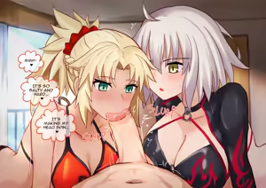 Page 14 of Master Belongs to Me! A Mordred vs Jalter Story - preview thumbnail