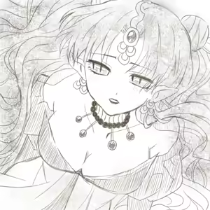 Page 103 of sailor moon art compilation - preview thumbnail