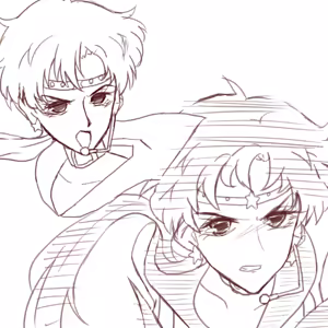 Page 109 of sailor moon art compilation - preview thumbnail