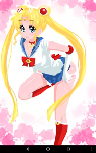 Page 135 of sailor moon art compilation - preview thumbnail