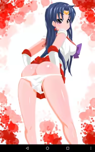 Page 137 of sailor moon art compilation - preview thumbnail