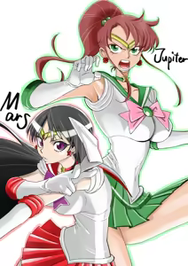 Page 144 of sailor moon art compilation - preview thumbnail