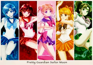 Page 232 of sailor moon art compilation - preview thumbnail