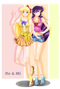 Page 238 of sailor moon art compilation - preview thumbnail