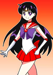 Page 242 of sailor moon art compilation - preview thumbnail
