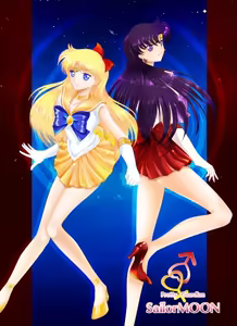 Page 255 of sailor moon art compilation - preview thumbnail