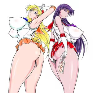 Page 257 of sailor moon art compilation - preview thumbnail