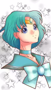 Page 267 of sailor moon art compilation - preview thumbnail