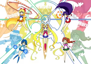 Page 27 of sailor moon art compilation - preview thumbnail
