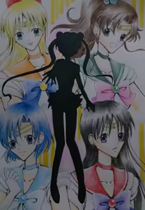 Page 28 of sailor moon art compilation - preview thumbnail