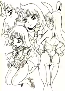 Page 30 of sailor moon art compilation - preview thumbnail