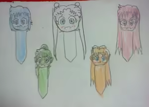 Page 333 of sailor moon art compilation - preview thumbnail