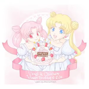 Page 340 of sailor moon art compilation - preview thumbnail