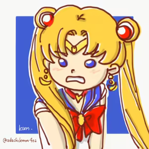 Page 344 of sailor moon art compilation - preview thumbnail
