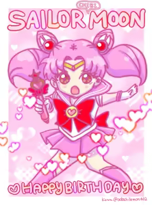 Page 378 of sailor moon art compilation - preview thumbnail
