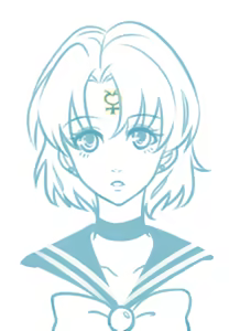 Page 39 of sailor moon art compilation - preview thumbnail
