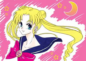 Page 4 of sailor moon art compilation - preview thumbnail