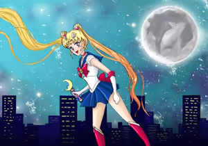 Page 57 of sailor moon art compilation - preview thumbnail