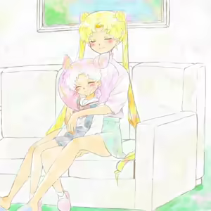 Page 98 of sailor moon art compilation - preview thumbnail