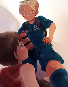 Page 27 of 2023-11-30-差分40枚追加！【いい竿の日】巨根チャラ男サッカーくん♂ - preview thumbnail