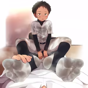 Page 249 of 2023-10-22-練習後の蒸れた足裏を見せてくれるスポーツくん♂ - preview thumbnail