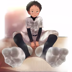 Page 372 of 2023-10-22-練習後の蒸れた足裏を見せてくれるスポーツくん♂ - preview thumbnail