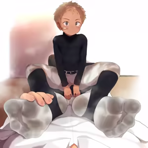 Page 395 of 2023-10-22-練習後の蒸れた足裏を見せてくれるスポーツくん♂ - preview thumbnail