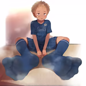 Page 480 of 2023-10-22-練習後の蒸れた足裏を見せてくれるスポーツくん♂ - preview thumbnail