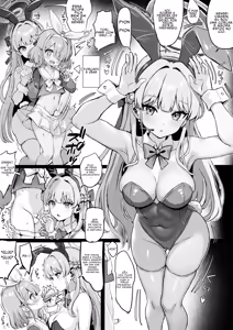 Arona ni Josou shita Sensei o Shiboritoru Bunny Toki | A coelhinha Toki que espreme até secar o Sensei travestido de Arona - hentai manga cover image