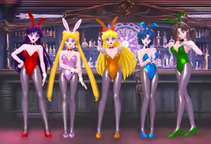 Page 105 of sailor moon art compilation - preview thumbnail