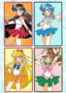 Page 107 of sailor moon art compilation - preview thumbnail