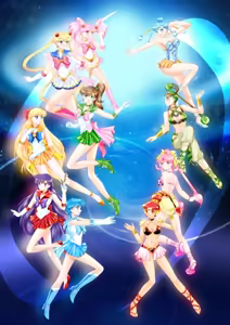 Page 108 of sailor moon art compilation - preview thumbnail