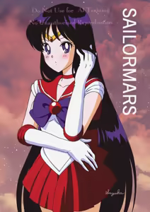 Page 120 of sailor moon art compilation - preview thumbnail