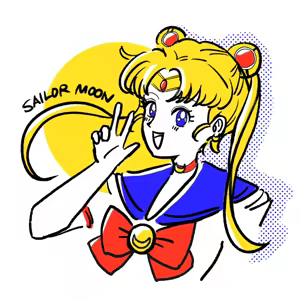 Page 138 of sailor moon art compilation - preview thumbnail