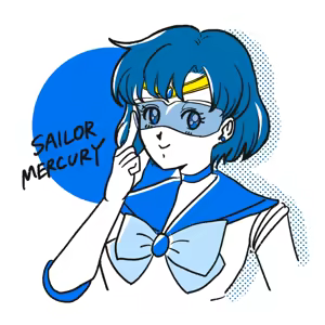Page 139 of sailor moon art compilation - preview thumbnail