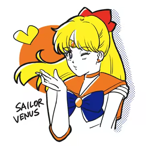 Page 142 of sailor moon art compilation - preview thumbnail