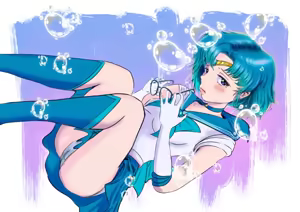 Page 146 of sailor moon art compilation - preview thumbnail