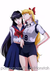 Page 159 of sailor moon art compilation - preview thumbnail