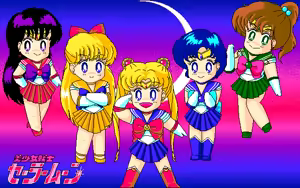 Page 161 of sailor moon art compilation - preview thumbnail