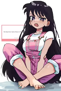 Page 168 of sailor moon art compilation - preview thumbnail