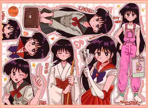 Page 177 of sailor moon art compilation - preview thumbnail