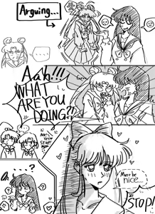 Page 187 of sailor moon art compilation - preview thumbnail