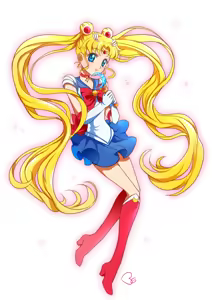 Page 78 of sailor moon art compilation - preview thumbnail