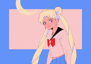Page 265 of Sailor moon art compilation - preview thumbnail