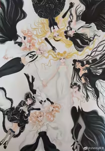 Page 4 of Sailor moon art compilation - preview thumbnail