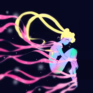 Page 44 of Sailor moon art compilation - preview thumbnail
