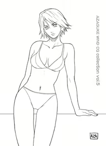 Page 586 of AZASUKE WIND CG Collection Vol. 5 - preview thumbnail