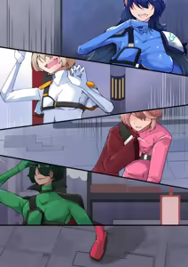 Page 14 of Yosei Sentai Shishi Ranger Ch.1 - preview thumbnail
