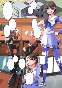 Page 2 of Futanari reindeer transformation! Absolute obedience to the child with Santa makeup - preview thumbnail