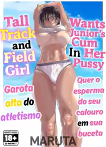 Tall track girl wants to drink her freshman's sperm 2 — hentai manga cover on Fhentai